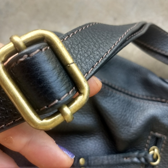 The Sak black leather shoulder/crossbody - Picture 9 of 9